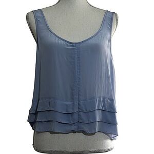 J. CREW - NWT - SIZE SMALL - LIGHTWEIGHT SUMMERTIME BLOUSE TOP - LIGHT LILAC B10